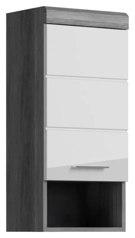 H&auml;ngeschrank Scout ca. 37x79 cm Anthrazit/Wei&szlig;