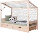 m&ouml;max Dornbirn - Ihr Trendm&ouml;belhaus in Dornbirn Stauraumbett Holz Fu&szlig;ball ca. 97x213 cm Kiefer