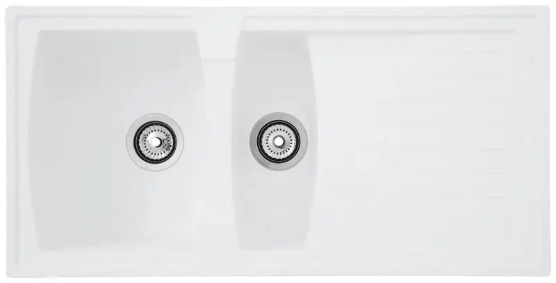 Einbausp&uuml;le Boston ca. 100x20x50 cm Wei&szlig;