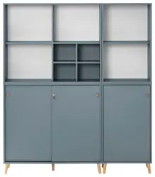 Aktenschrank Set US1000 Petrol ca. 151,05x175,2x41cm
