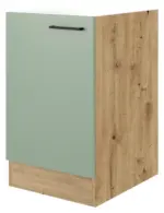 m&ouml;max Dornbirn - Ihr Trendm&ouml;belhaus in Dornbirn Sp&uuml;lenunterschrank Cara ca. 50x82x57 cm Gr&uuml;n/Eiche