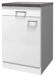 K&uuml;chenunterschrank Lucca Wei&szlig; ca. 50x85x60cm