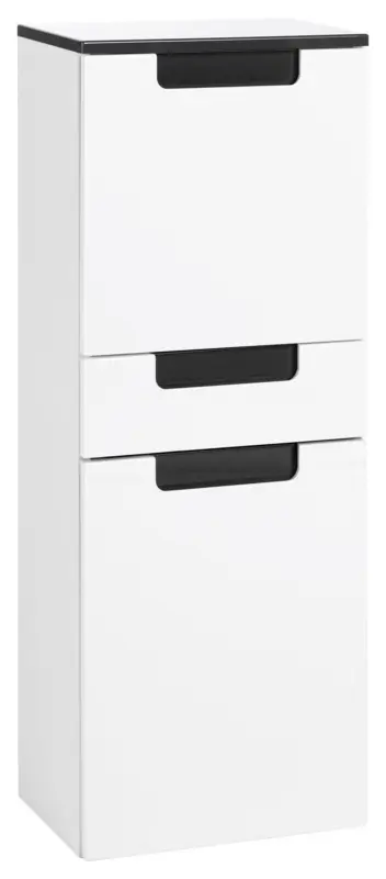 Unterschrank Siena Wei&szlig;/Anthrazit