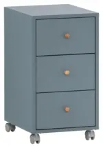 m&ouml;max Dornbirn - Ihr Trendm&ouml;belhaus in Dornbirn Rollcontainer Serie 500 Blau ca. 32,6x59,7x39,1cm