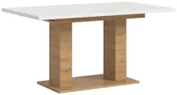 Ausziehtisch Marlon ca. 150x190 cm Eiche/Wei&szlig;