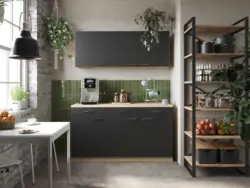 Minik&uuml;che Merle Schwarz/Eichefarben