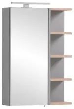 m&ouml;max Dornbirn - Ihr Trendm&ouml;belhaus in Dornbirn Spiegelschrank Balto Grau 1-t&uuml;rig mit LED