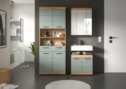 Badezimmer Scout 3-tlg. ca. 134 cm Salbeigr&uuml;n