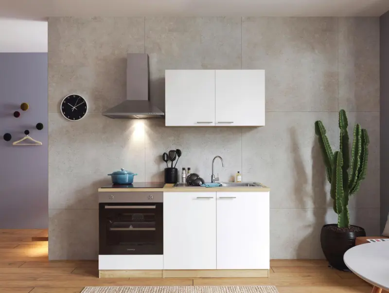 Minik&uuml;che Merle m. Ger&auml;ten ca. 160cm Wei&szlig;