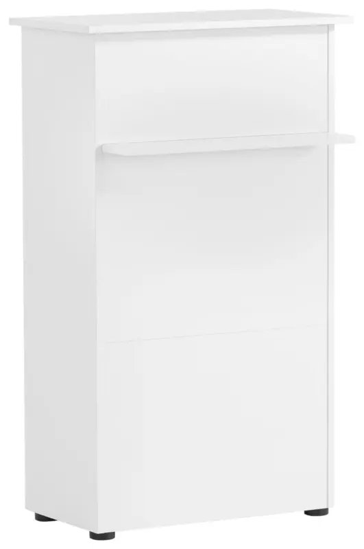 Stehpult Empfangstresen 660 Wei&szlig; ca. 65,8x110,5x44cm