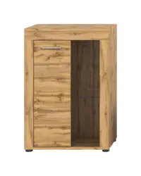 Vitrine Jam ca. 86x60x35 cm Eiche Wotan