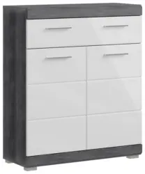 Unterschrank Scout ca. 74x88 cm Anthrazit/Wei&szlig;