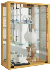 H&auml;ngevitrine Udina in Buchefarben