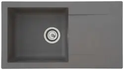 Einbausp&uuml;le Denver ca. 78x17x43,5 cm Grau