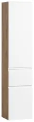 Hochschrank Varese Wei&szlig;/Wotaneiche