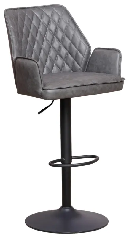 Barhocker Donny ca. 42x114 cm Anthrazit