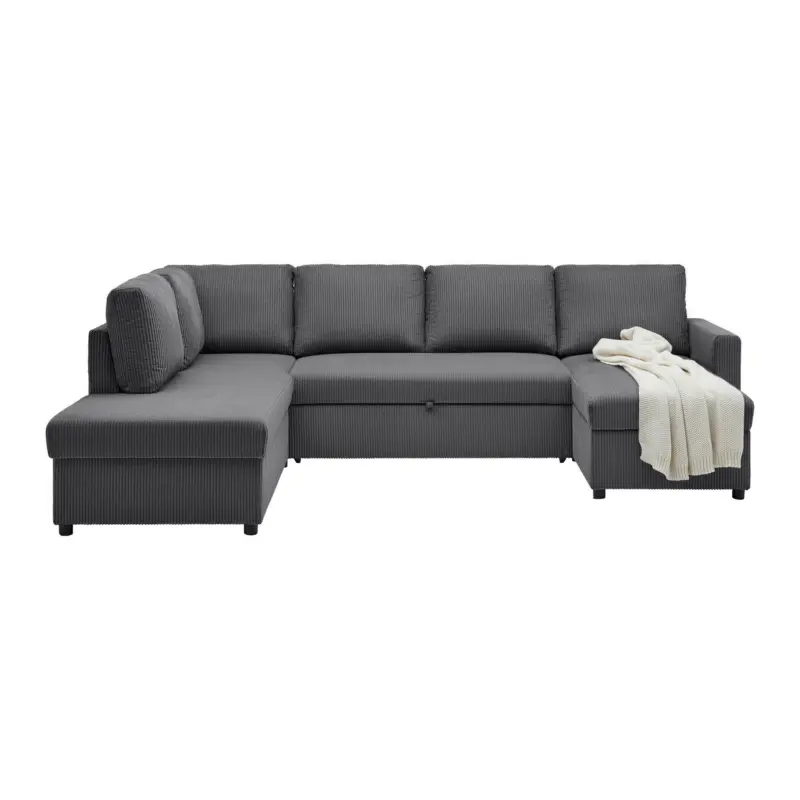 Wohnlandschaft ACV Links Anthrazit