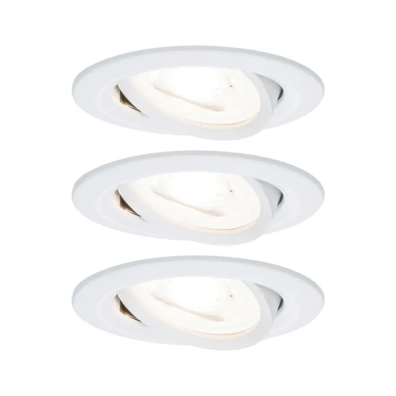 Deckenleuchte Nova in Wei&szlig; max. 6,5, 3-teilig Deckenlampe