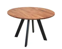 Esstisch Tara Akazie Echtholz rund D: ca. 120 cm