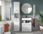 m&ouml;max Dornbirn - Ihr Trendm&ouml;belhaus in Dornbirn Badezimmer Prisma 4-tlg. ca. 111 cm Wei&szlig;