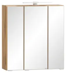 Spiegelschrank Varese ca. 60x64 cm Wotaneiche Dekor