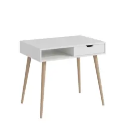 Schreibtisch Offer Wei&szlig; ca. 90x60x80cm