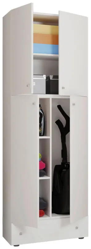 Mehrzweckschrank Lona XXL in Wei&szlig;