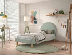 Kinder-/Juniorbett Moon ca. 90x200 cm Gr&uuml;n