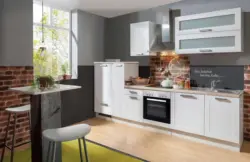 K&uuml;chenblock White-Premium Wei&szlig; B: ca. 300 cm