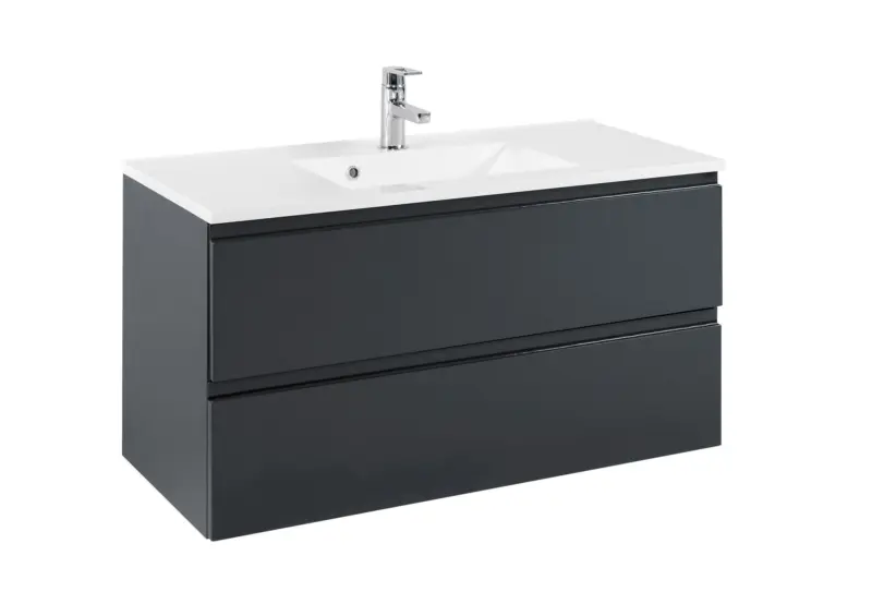 Waschtischkombi Cardiff ca. 100 cm Grau