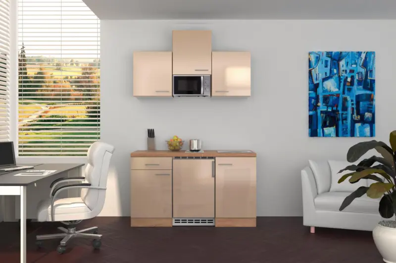 Minik&uuml;che Nepal m. Ger&auml;ten B: ca. 150cm Kaschmir