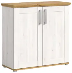 Kommode Verona ca. 90x88x37 cm L&auml;rche/Eiche