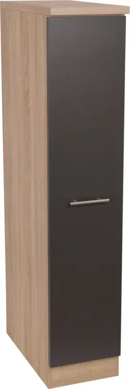 Apothekerschrank MERLE Grau/Eichefarben