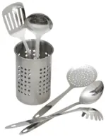 m&ouml;max Dornbirn - Ihr Trendm&ouml;belhaus in Dornbirn K&uuml;chenhelferset Rainer Edelstahlfarben, 6-teilig