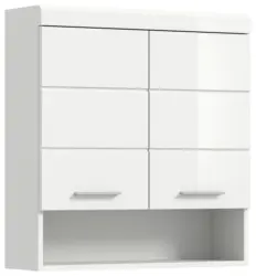 H&auml;ngschrank SCOUT Wei&szlig; Hochglanz ca. 74x79x24 cm