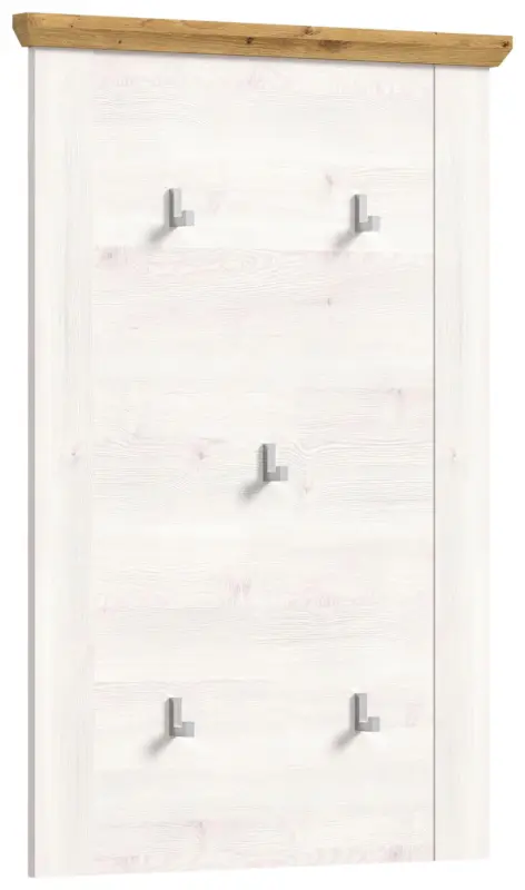 Garderobenpaneel Verona ca. 64x103 cm L&auml;rche/Eiche