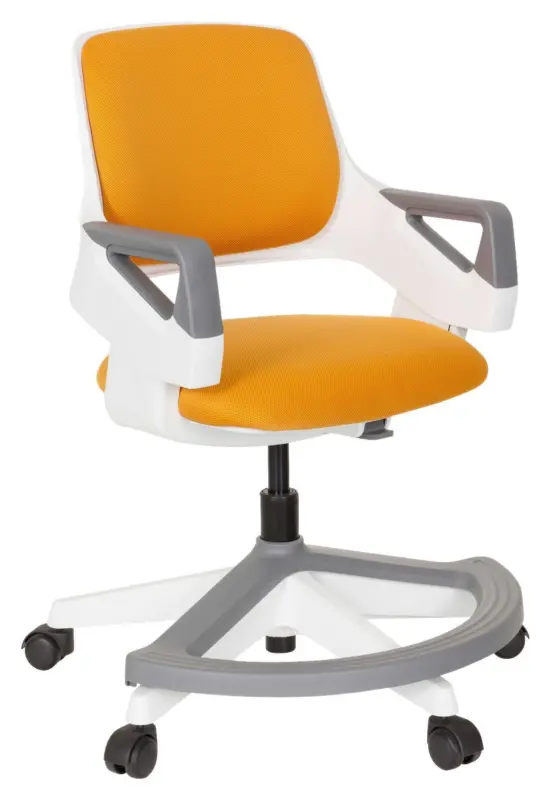 Jugenddrehstuhl Kid Flex ca. 53x80-93x60 cm Orange