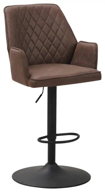 Barhocker Donny ca. 42x114 cm Taupe