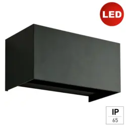 Au&szlig;enwandleuchte Quad Anthrazit max. 12 Watt Wandlampe