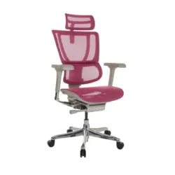 Drehstuhl Ergohuman Slim Rosa ca. 69x116-138x66cm