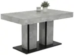 m&ouml;max Dornbirn - Ihr Trendm&ouml;belhaus in Dornbirn Esstisch Rose Anthrazit/Grau