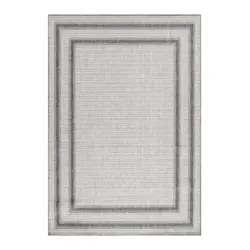 Flachwebeteppich Aruba Creme ca. 120x170cm