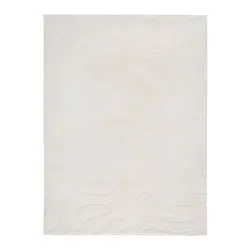 Kunstfell New Wave 3 in Beige ca. 160x230cm