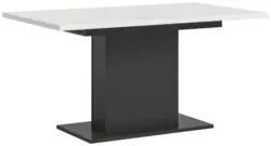 Ausziehtisch Marlon Wei&szlig;/Grau ca. 150-190x90x76 cm