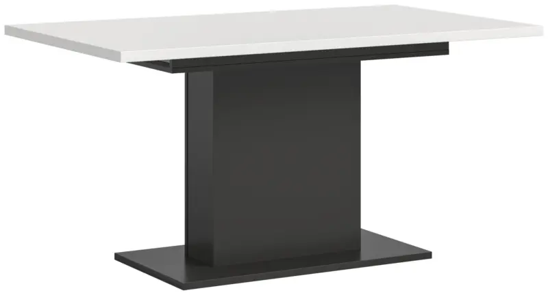 Ausziehtisch Marlon Wei&szlig;/Grau ca. 150-190x90x76 cm