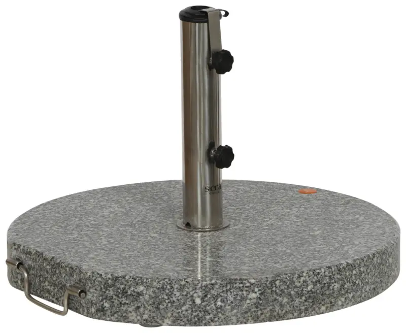Schirmst&auml;nder Metall/Granit f&uuml;r &Oslash; 4,8 cm