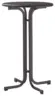 Gartentisch Grau klappbar ca. 70x70x112cm