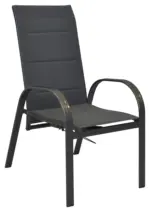 m&ouml;max Dornbirn - Ihr Trendm&ouml;belhaus in Dornbirn Stapelsessel-Set Amalfi 2er- Set ca. 59x107 cm Anthrazit