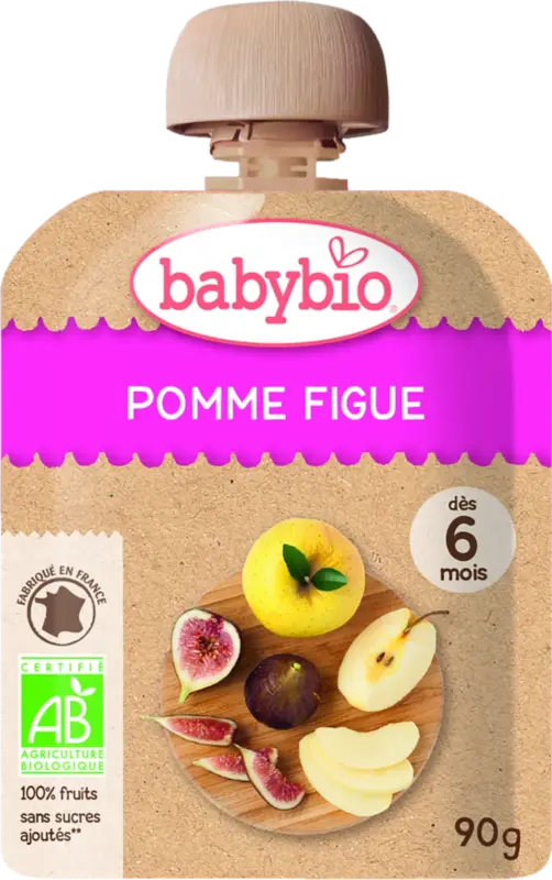 Piure de mere și smochine 6+