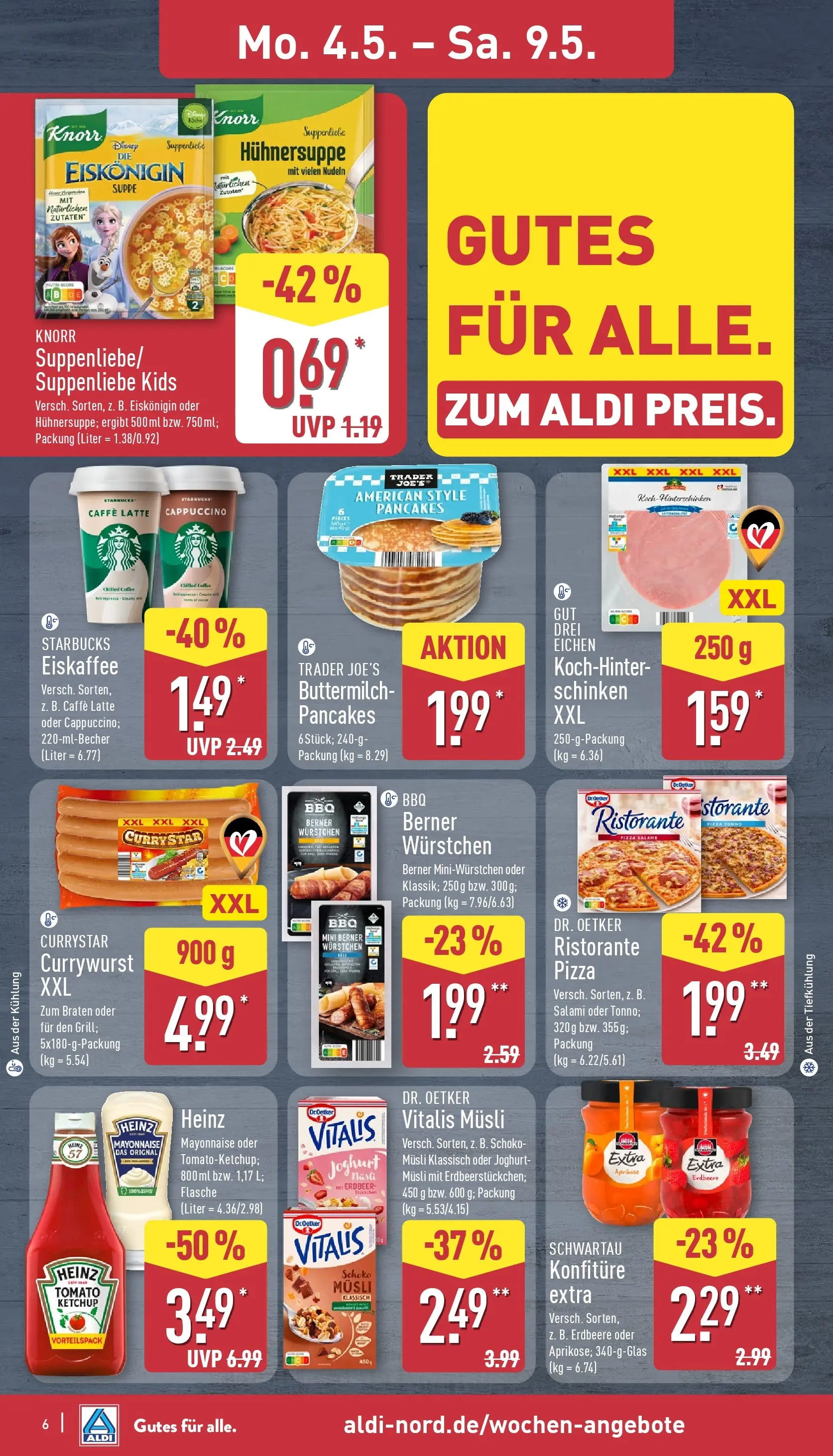 Aldi Wochenangebote (ab 04.05.2026) » Angebote Online | Seite: 7 | Produkte: Joghurt, Mayonnaise, Salami, Nudeln
